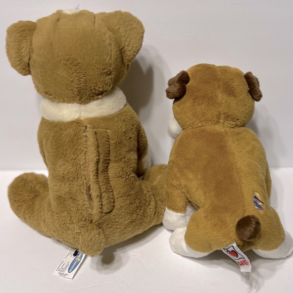 Plush Bulldog lLot of Two - Picture 2 of 13